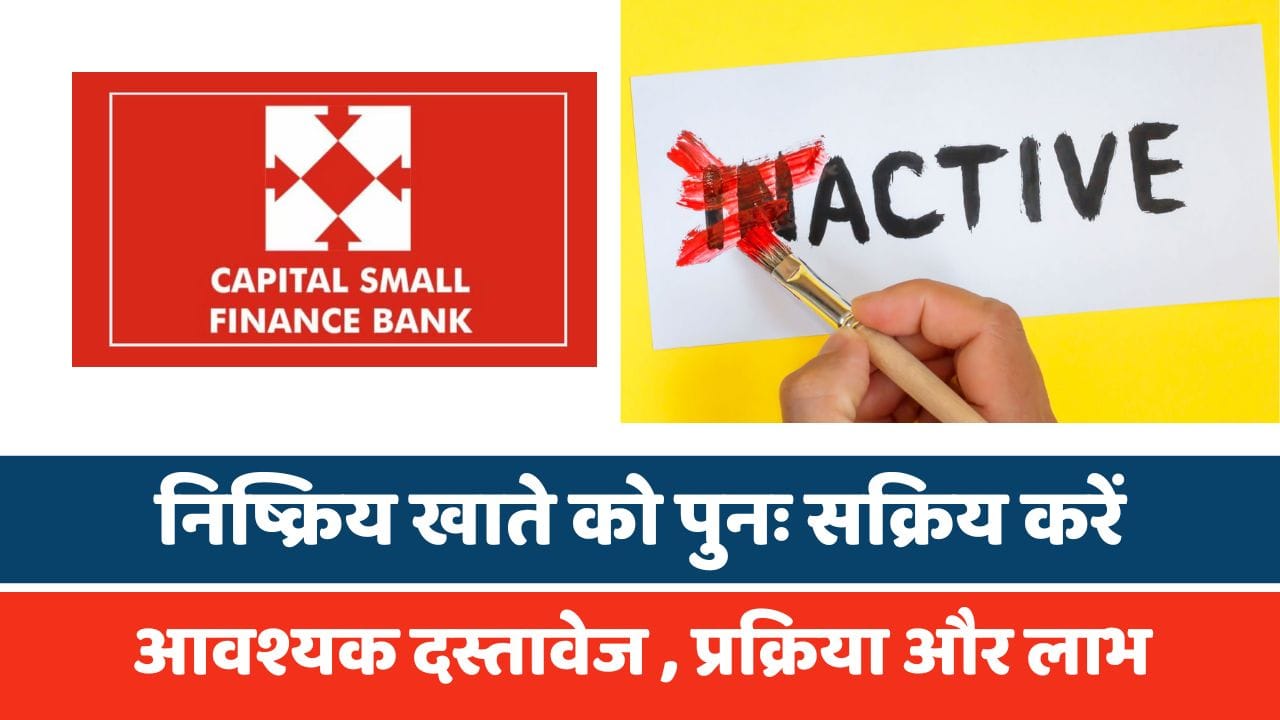 कैपिटल स्मॉल फाइनेंस बैंक लिमिटेड